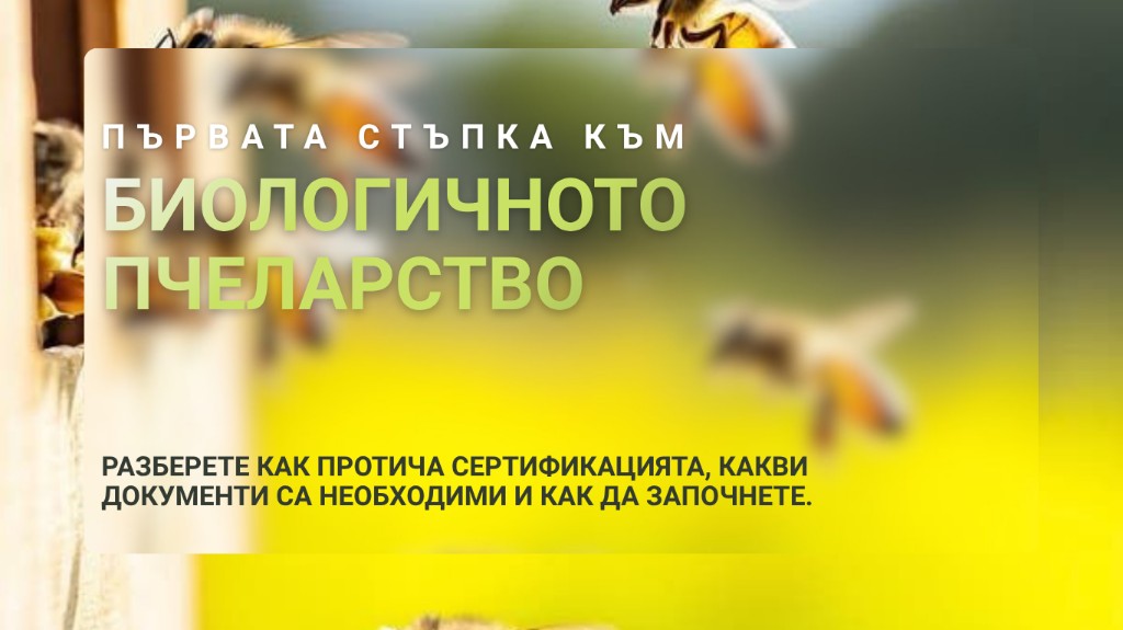 Първата стъпка към биологичното пчеларство